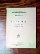 Sonatines  pour piano à deux