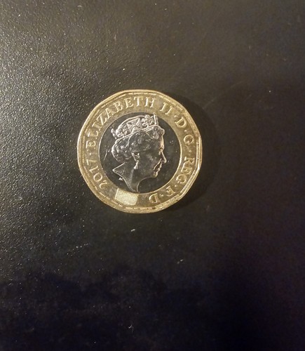 RARE Pièce One Pound 2017 -