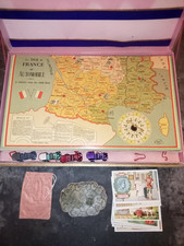 Jeu ancien LE TOUR DE FRANCE DES PETITS CHAUFFEURS - P.R.N vers 1900 - MANQUES
