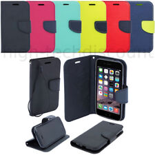 Housse etui coque pochette portefeuille pour Apple iPhone 6S (4.7) + film ecran