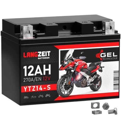 Langzeit ytz14 batterie - batterie, moto