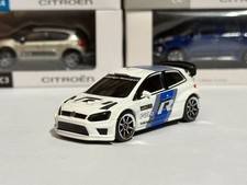 Majorette Racing Cars - Volkswagen Polo R WRC WHITE 1/64 - Loose