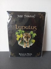 PLAQUE PUBLICITAIRE LUPULUS - BIERE BELGE - BELGIAN BEER - NEUVE- 40 CM X 30 CM 