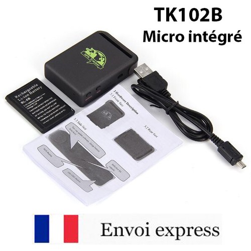 Tracker temps réel - gps, tk102b