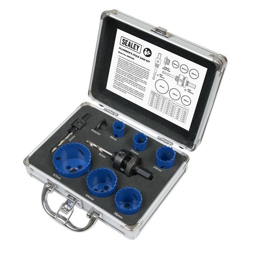 Kit scies cloche sealey - cloche, 9