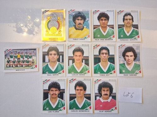 1986 panini world cup mexico - panini,