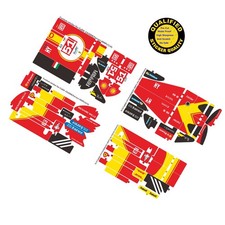 Custom sticker for MOC Cada C63008 car-499P 1:10 scale No51, Precut sticker only