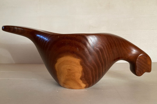 Coupe vide poche zoomorphe coq