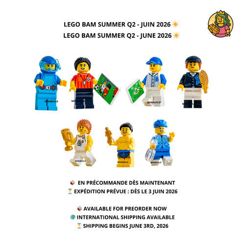 Lego minifigures bam - minifigures,