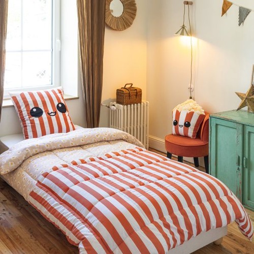 Parure lit housse - parure,