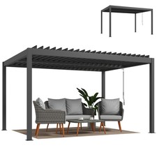 Outsunny Pergola 395 x 297 x