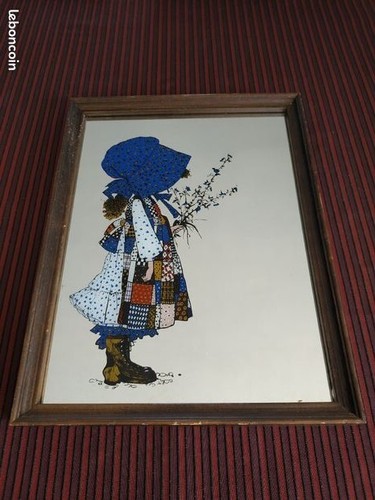 Cadre miroir holly hobbie - miroir,