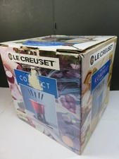 LE CREUSET Compact Fondue Set Cherry Red w/ Box