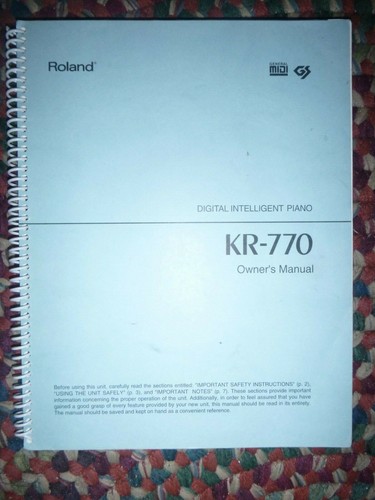 Roland 770 digital - roland,