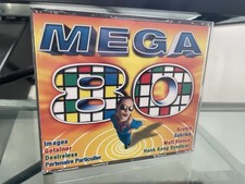 CDx4 BOX COFFRET-  MEGA 80 COMPILATION 100 Titres ELECTRO DISCO POP ANNÉES 80🎧