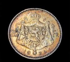 20 francs Belge 1934 en argent