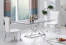 Design Table à Manger Argent