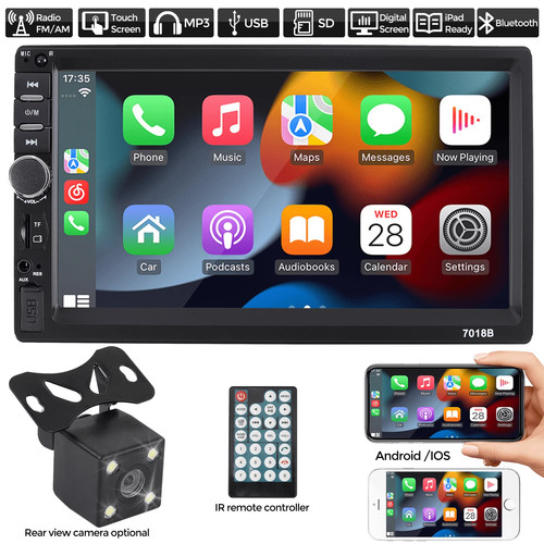 Double din touch screen - 7",