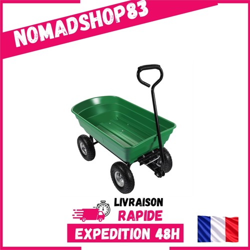Chariot jardin basculant 75 - chariot,