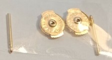  Systeme Alpa petit modele neuf en or jaune 18 CT une paire