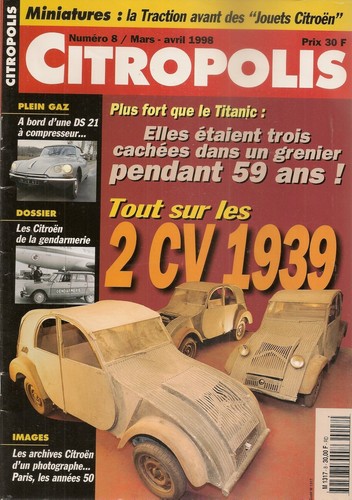 Citropolis citroen 2cv - 8,