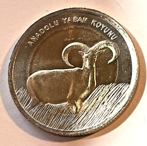 2015 turkey lira bimetallic - 2015,
