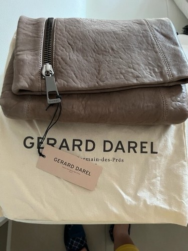 Sac pochette neuf taupe - neuf, en