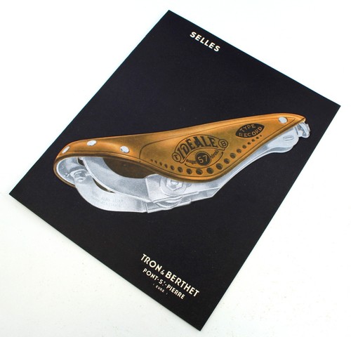 Ancien catalogue selle velo