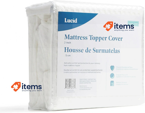 Lucid protège matelas housse - protège-matelas,