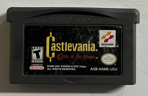 Castlevania circle the - circle, of