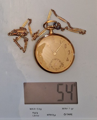 Montre gousset 18k - en,