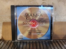 25-Pak MAM-A (Mitsui) =GOLD INKJET/GOLD= 52X 80-Min Archival CD-Rs, Mitsui 41734