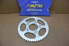 1988 1989 1990 HONDA NX125 REAR SPROCKET STEEL 428 56T SUNSTAR  MADE IN JAPAN