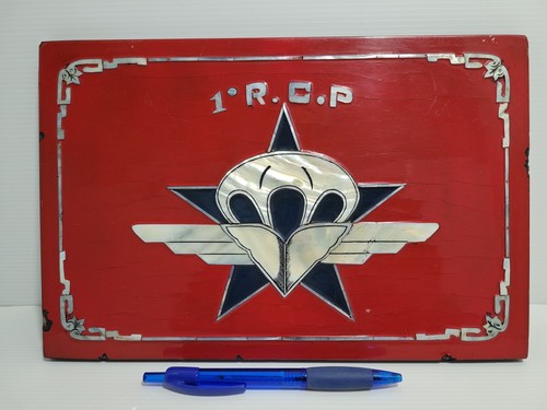 1er rcp plaque - plaque, militaire