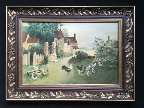 Tableau peinture huile - peinture, les