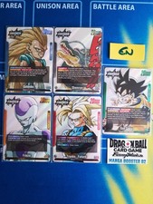 Full SET L DRAGON BALL CARD GAME FUSION WORLD MANGA BOOSTER SB02 EN NEUF