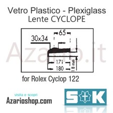 Vetro Cyclope 122 Rolex Tudor