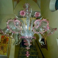 Lustre monumental 8 lumières