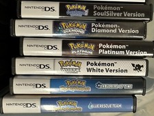 Pokémon Ds Games, Cases, Booklets - Prices In Description