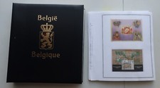 TIMBRES BELGIQUE ALBUM FRANCS BELGE EUROS PRIOR N1 FACIALE 1000 EUROS MINIMUM