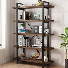 5-Tier Industrial Style Solid