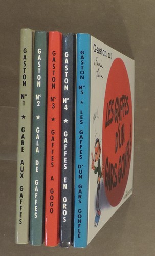 Gaston lagaffe volumes 5 - 1,