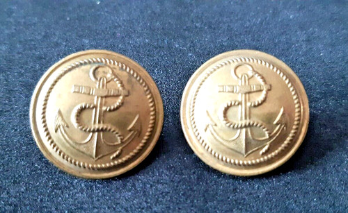 Boutons officier marine - , empire