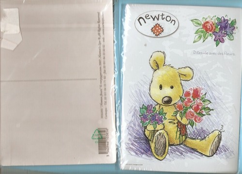 Newton plaque - (ourson),