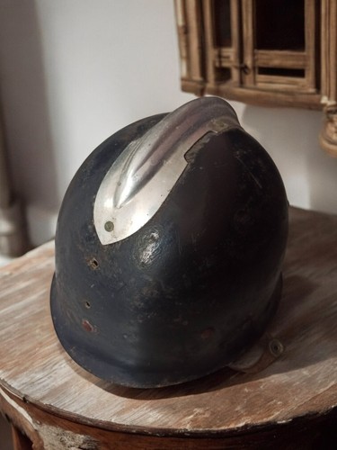 Casque police ancien france - police,