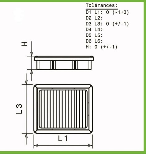 Filtre air green - a,