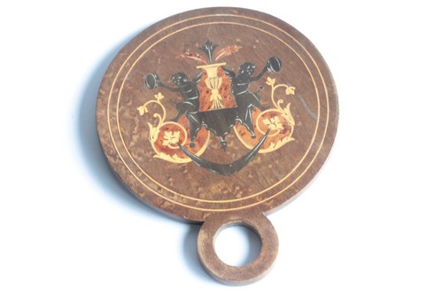 Ancien miroir marqueterie