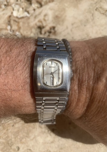 Montre tonneau vintage seiko - tonneau,