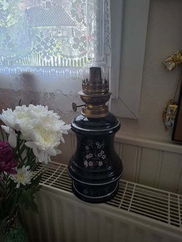 Lampe pétrole ancienne - lampe,