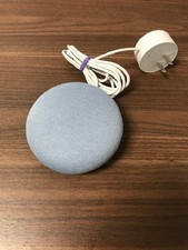 Google Nest Home Mini Speaker Bluetooth Wifi Sky Blue Model 2 Very Good